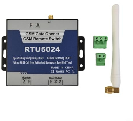 Tidgel RTU5024 Gsm Gate Opener Relay Switch,Mobile Phone Access Controller Switch,4G Door Rtu 5024 Trap Cell Phone Trigger Control Switch