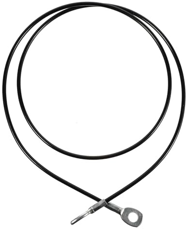 CHILDWEET Cavo in Filo d'Acciaio per Palestra Multifunzione Nero 5mm Diametro 1,4m Leggero e Facile da Trasportare Accessorio per Attrezzature Fitness