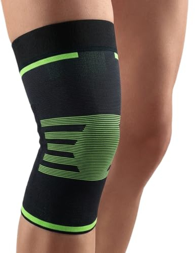 bort 1440SP x-large ActiveColor Sport Kniebandage rechts und links tragbar, x-large, schwarz