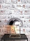 NEWROOM Steintapete Tapete Braun, Weiß Landhaus Mauer, Natur, Stein Mauerwerk Naturstein modern Design 3D Optik, inklusive Tapezier Ratgeber