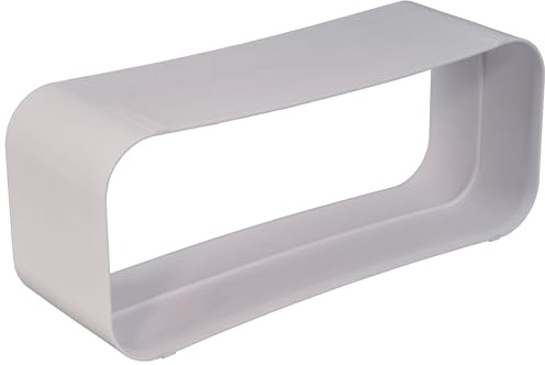 Vogt Flachkanalsystem 150 optimAIRo Außenverbinder weiß 222 x 89 mm