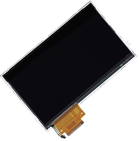 ASHATA Ersatz LCD Display Bildschirm für 2000/2001/2003/2004 Konsole,LCD Bildschirmersatz mit Hintergrundbeleuchtung(schwarz)
