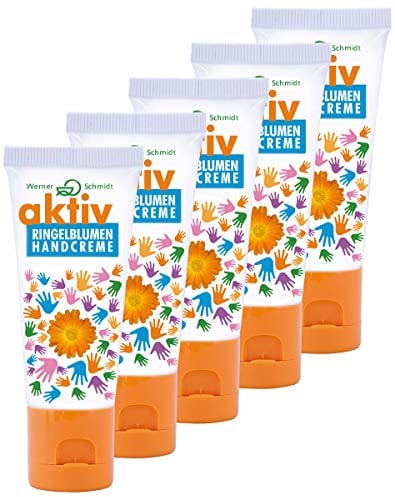 aktiv Ringelblumen Handcreme 75ml - 5er Pack