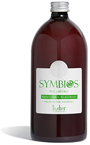 Symbios Peel & Hydro Shampoo für trockenes/brüchiges Haar mit AHA-Säure/Bio-Hanföl - 1 kg