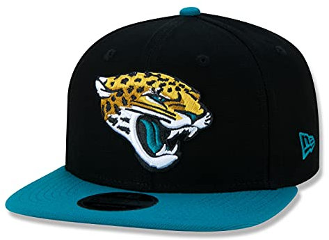 New era Jacksonville Jaguars NFL 9Fifty of Black Green Snapback Cap - One-Size