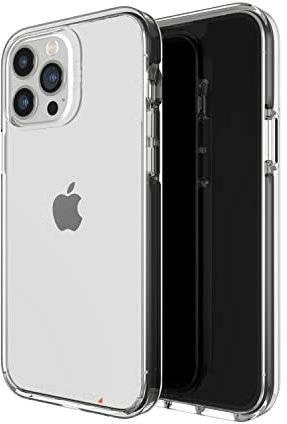 Gear 4 Santa Cruz Case - Sleek, Clear Case that Highlights the D3O Protection Material - for Apple iPhone 13 Pro Max