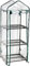 HSD Mini serre avec housse en plastique PVC résistant aux intempéries pour petites plantes d'intérieur/d'extérieur panneau à fermeture éclair (3 étages (178 x 39 x 59 cm)