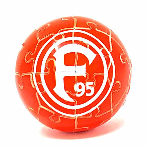 Windworks 5 cm Puzzleball 27 Teile Fußball Bundesliga mit Vereinslogo (F95 Fortuna Düsseldorf)