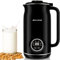Nut Milk Maker - Automatic Almond Milk Machine for Homemade Plant-Based Beverages, 20 oz with Delay Start/Keep Warm/Self-Cleaning/Boiling, Black