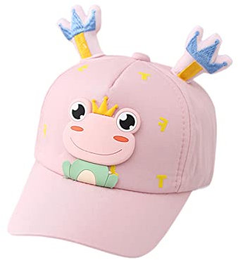 KOOBS Kindermütze Kinder Frühling Und Herbst Baseball Cap Atmable Bequeme Sonnenschirme Jungen Und Mädchen Sommer Sonnenschutzmütze Süß-47-50Cm,Av