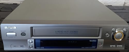 Compatibile con TV Aiwa HV-FX 71ZS Videoregistratore in argento