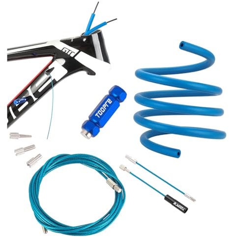 TorchPilot Bike Internal Cable Routing Tool Kit with Frame Foam Housing, Magnetic Guide for Brake/Shift/Hydraulic Lines (Steel Frames Not Compatible)