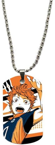acsewater Karasuno Volleyball Club Anhänger Shoyo Hinata Halskette Tobio Kageyama Cosplay Prop Dekoration Nekoma Anhänger Kenma Kozume Kette Anime Neue Trinkets Charming Geschenk