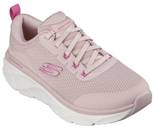 Skechers Scarpe Donna dlux Walker Air Cooled Memory Foam 150095 Sneakers Rosa