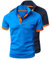 GLESTORE Poloshirt Männer Hemd Herren T-Shirts Polo Shirts Männer Sommer Poloshirt 2er-Pack Marineblau XL
