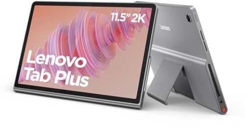 Lenovo Tab Plus Tablet | 11,5'' 2K Touch Display | JBL Soundsystem mit 8 Lautsprechern | Mediatek Helio G99 | 8GB RAM | 128GB Speicher | Android 14 | grau
