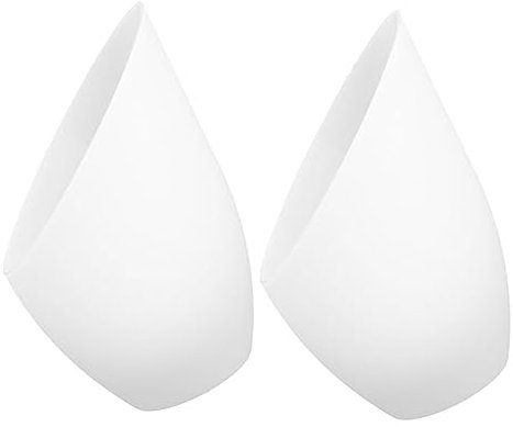 CRILSTYLEO 2piezas Pantalla De Lámpara Forma De Herradura Lámpara Pequeña De Plástico Con Orificio Central De Decoración Para Pared Y Mesa Fácil Instalación