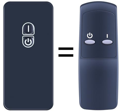 New Remote Control Replacement for Dimplex Opti-Myst RC01-000 RC01-008 X1B XIS BFL50-EU BLF50-AU Electric Fireplace