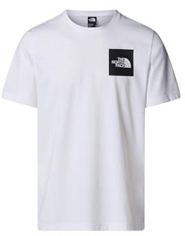 The North Face NF0A8A6MFN4 M S/S Fine Tee T-Shirt Homme TNF White Taille L