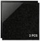 Uadme Acrylglas Platte Farbig 3mm, 2 Stück Kunststoffplatte, 30cm x 30cm Acrylplatten für Lasergravierte Schilder, Modellbau, Displays, Fotorahmen, Bastel- & DIY-Projekte, Schwarz