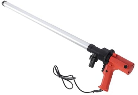 Pompe à Fût électrique, Pompe de Forage, Pompe à Fût D'huile, 8000 Tr/min, 60 à 80 L/min, Pompe à Fût D'huile à Excellente étanchéité pour Fûts Standard de 200 L et 220 L (Prise