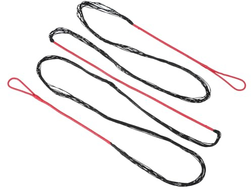 sourcing map Traditional Recurve Bow String Replacement AMO Archery Bowstring Accessories for Universal Archery Equipment Traditional Long Recurve Horse Bow