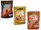 Spicy Nut Snack 3 Pack Selection Roasted Peanuts with Curry Flavour Coatings. Tandoori, Piri Piri & Balti. Hot Party Nibbles to Spice up your New Year
