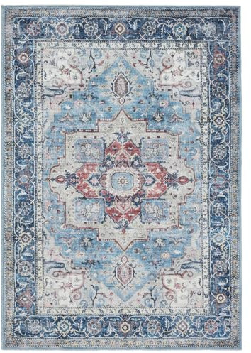 RugVista Georgia Oriental Teppich - Blau/Mehrfarbig Teppich 160x230 Orientteppich