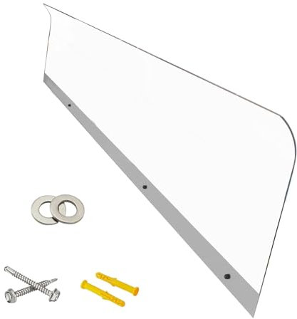 Store pour fenêtres et portes - Protection contre les intempéries - Protection durable - Protection contre la pluie moderne - Auvent extérieur pour fenêtres, fenêtre de terrasse comme protection