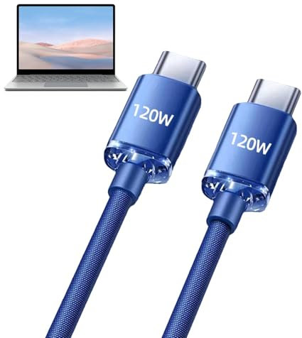 Genérico USB a USB C Splitter | Cable de carga múltiple de cable USB C doble | Cargador, Cable de carga rápida, Cargador de Tipo C para transferencia de datos