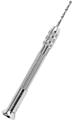 Handnagelbohrer Satz aus Metall, Manuell, Präzise für Acryl und Pressnägel