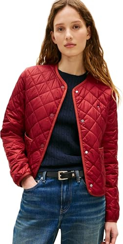 Tommy Hilfiger Damen Lw Padded Reg Quilted Jacket Ww0ww47290 Pufferjacke (1er Pack)