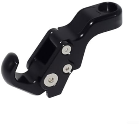 Yuanpgky Handlebar Hook Clamp Bracket With Brake Master Cylinder Holder For Scooter Helmet And Bag Hanging Convenience(Gold)