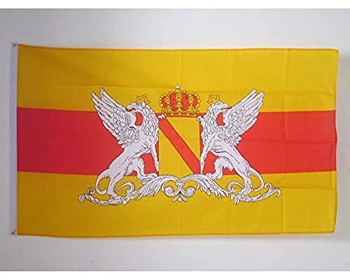 AZ FLAG - Flagge Großherzogtum Baden 1806-1918 - 150x90 cm - Bade Fahne 100% Polyester mit Messing-Ösen - 110g