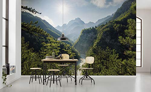 Komar SHX9-027 SHX9-027-Papel Pintado fotográfico XXL, decoración, Paisaje, Dormitorio, salón, Oficina, Pasillo, tamaño 450 x 280 cm (Ancho x Alto), Fantasía