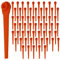 SPARES2GO Lot de 60 lames en plastique compatibles avec coupe-bordures Gardena AccuCut Comfort Cut Li EasyCut 18/23R