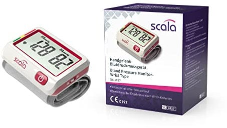 scala SC 6027A Tensiómetro de muñeca, rojo