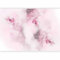 murando - Papier peint panoramique artistique 400x280 cm - Revêtement mural décoration pour chambre salon - Design moderne - Rose gris violet - Abstraction beige taches marbre f-C-10058-a-b