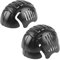 GREEN DEVIL Universal Safety Bump Cap Insert Hard Shell ABS Hartschale Atmungsaktiv Leicht Anti-Schock Passt in Jeden Baseballhut Oder Hardhats für Bequemen Kopfschutz (Schwarz 3 PCS)