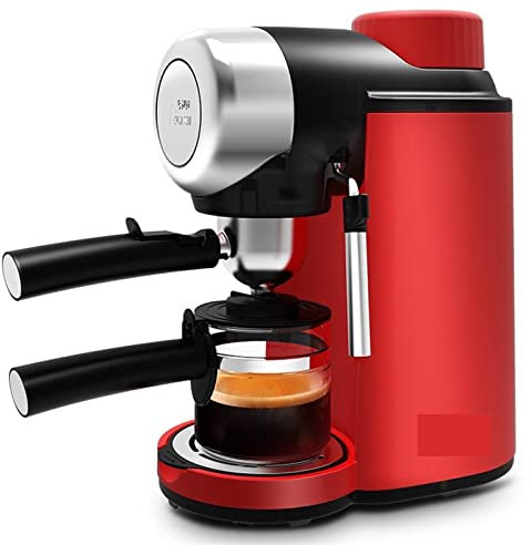 DieffematicKF Macchina Caffè Macchina per caffè espresso con bacchetta per montalatte per espresso, caffè in polvere Macchina per caffè espresso da 5 bar, cappuccino e latte