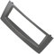 AERZETIX - C24577 - Cadre/façade/Adaptateur 1 DIN pour autoradio de Voiture - Compatible avec Fiat Grande Punto 2005+, Linea 2007+