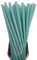 Papierstrohhalme, Papier Trinkhalm, Biologisch, Lebensmittelecht, umwelftreundlich, Einweg-Strohhalme, 120 Pack (Türkis)