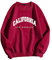 rtdgcv Lässige, langärmlige Damen-T-Shirts mit Grafik, Rundhalsausschnitt, Sweatshirts, Pullover-Oberteile für Damen College Sweatshirt Damen Sweatshirt Langarmshirt Rundhals Tops