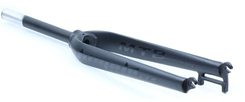 LYMFCFC Forcella Rigida in Fibra di Carbonio 700C Forcella Bici da Strada C Freno 1-1/8'' Forcella Anteriore Senza Filettatura A Tubo Dritto 28,6 Mm Leggero QR 9X100 Mm A,26in