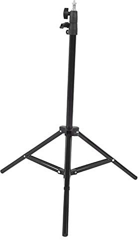 Photography Light Stand, Light Stand Tripod 57-165cm Adjustable Metal Photo Video Photography Light Tripod Stand with 1/4 Inch Screw for Reflectors Softboxes Lights