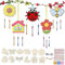 Moosono 12 StüCk Windspiel Bastelset Kinder Frühling Holz Kindergeburtstag Basteln Geschenke Kreativsets Klangspiele füR Kinder MäDchen Jungen…