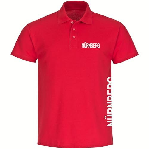 multifanshop Poloshirt - Nürnberg - Brust & Seite