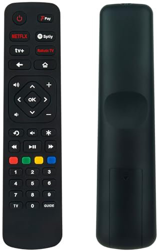Replacement TV Remote Control Applicable For Sharp Roku TV 40FD2K 40FD6K 40FD7K 43FD2K 43FD6K 43FD7K 43FJ2K 43FJ6K 43FJ7K 4T-C50FJ7KL1FB 4T-C55FJ7KL1FB 4T-C43FJ7KL1FB