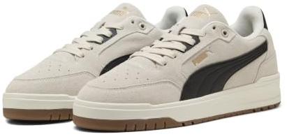 Puma Unisex Shuffle Downtown SdSneaker, Vapor Gray Puma Schwarz Puma Gold, 45 EU