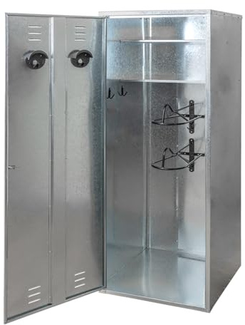 VOSS.farming Westernsattelschrank 75x75x200cm für 2 Westernsättel extra hoch